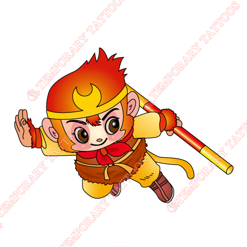 Monkey Customize Temporary Tattoos Stickers NO.8654